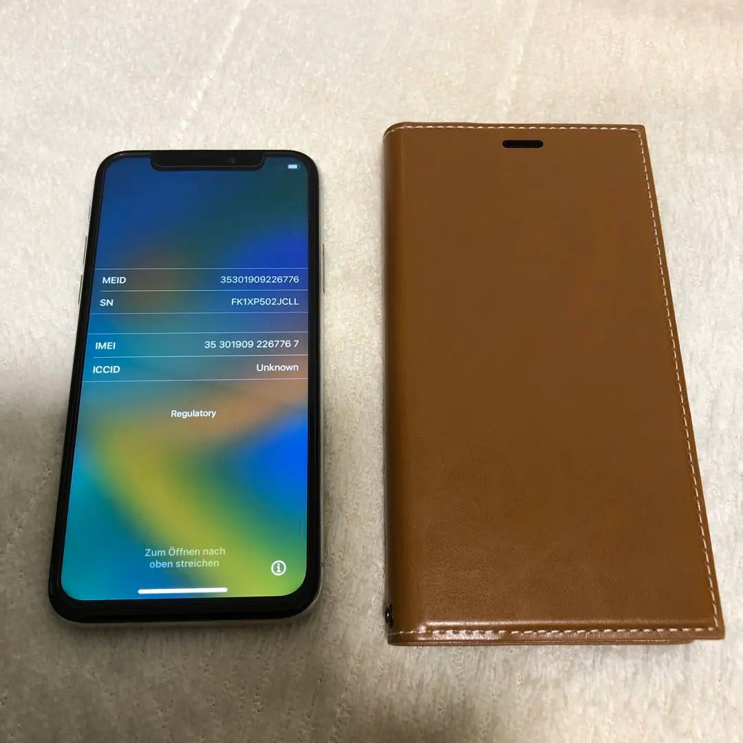 iPhoneX 64GB case included