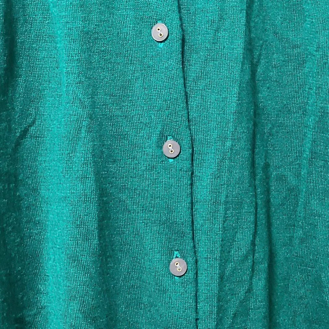 [Vintage] aquagils cardigan with buttons, green [38]