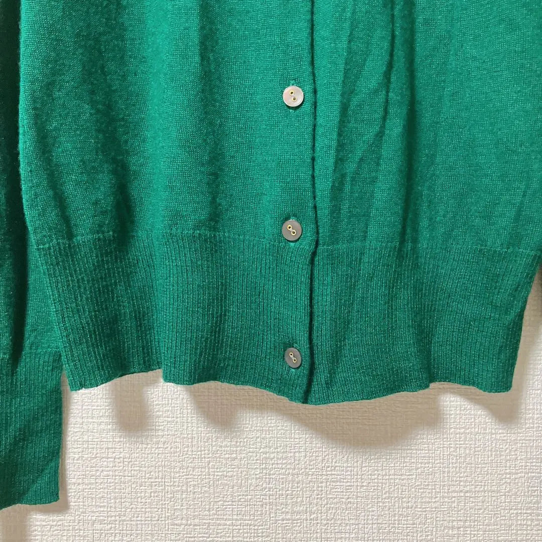 [Vintage] aquagils cardigan with buttons, green [38]