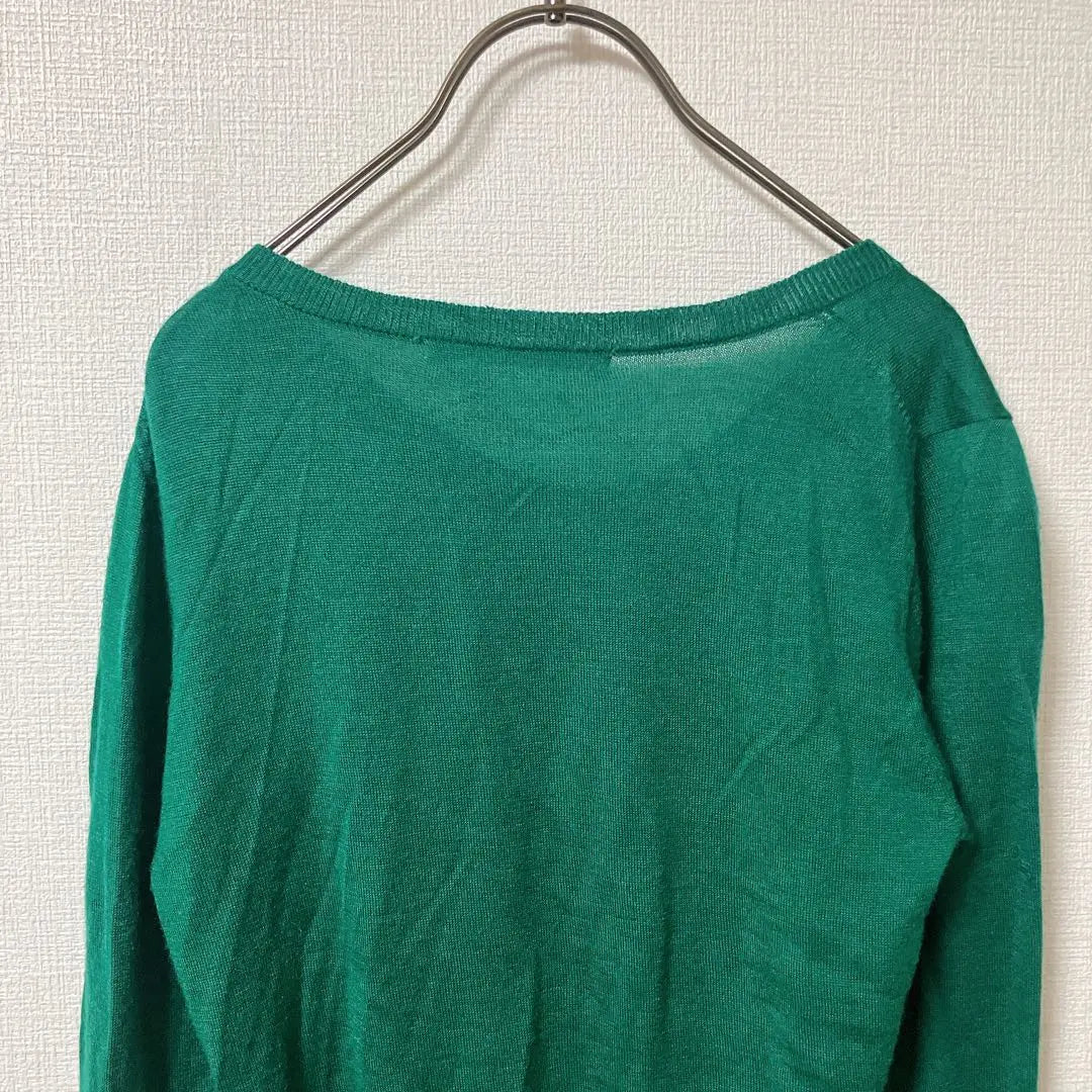 [Vintage] aquagils cardigan with buttons, green [38]