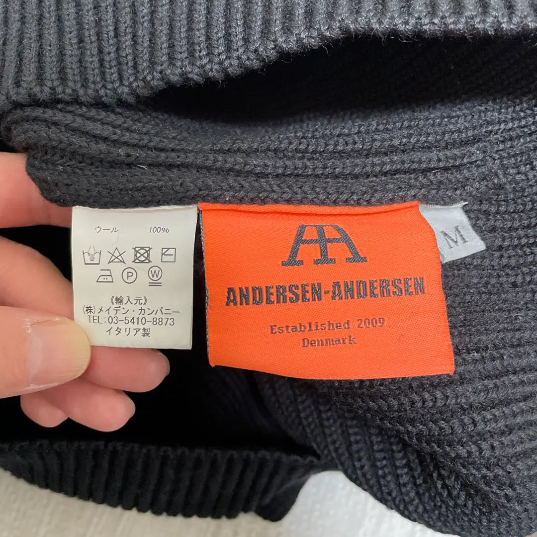 [Good condition] Masterpiece, Regular price 55,000 Andersen Andersen 5G Sailor Knit