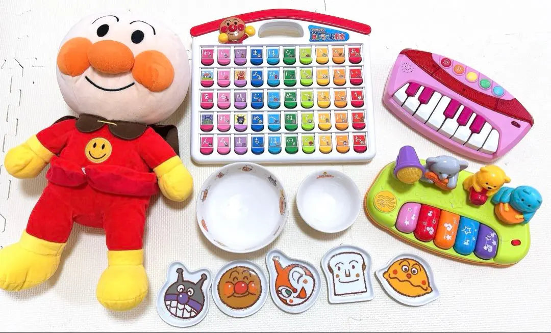 ❤️Only priced today❤️ Anpanman toys, tableware, plush toys, bulk sale!