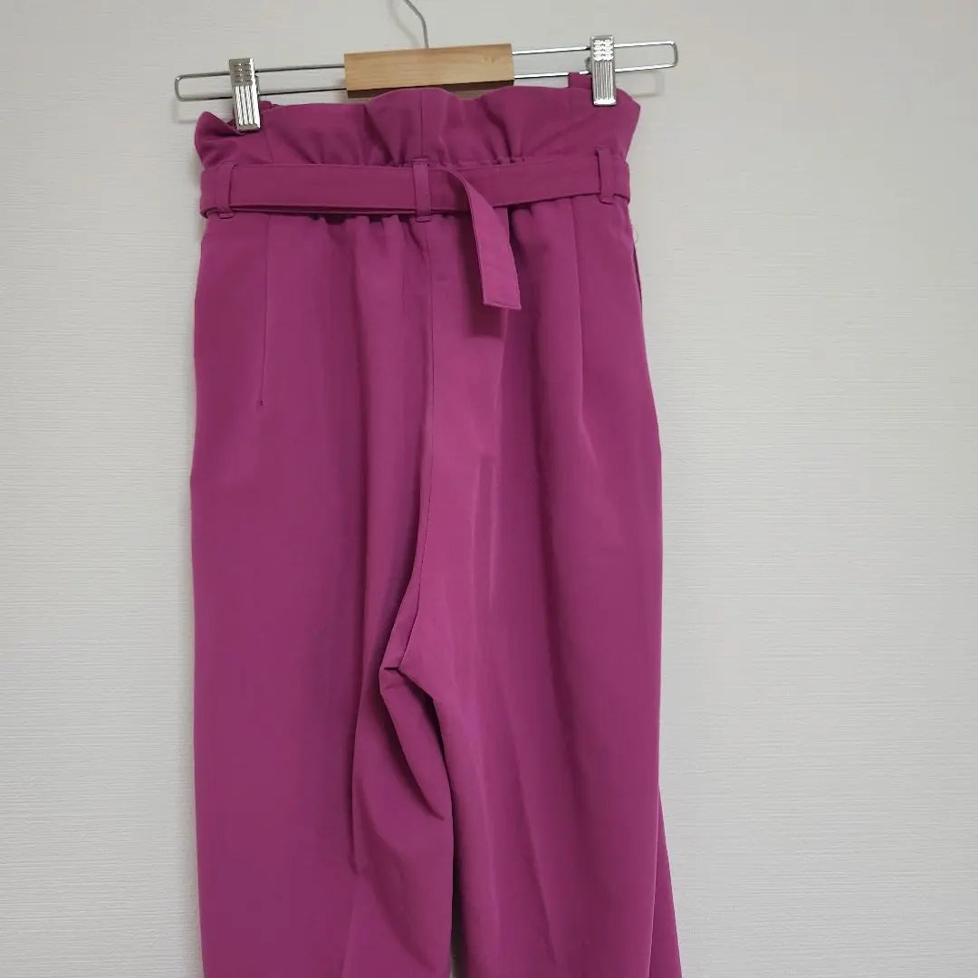 Pantalones Sense of Place Pantalones [M] Cinturón rosa morado incluido