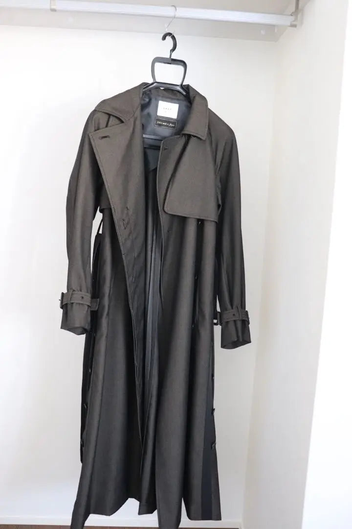 AMERI Dark Grey Trench Coat