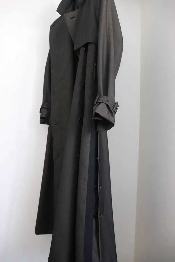 AMERI Dark Grey Trench Coat