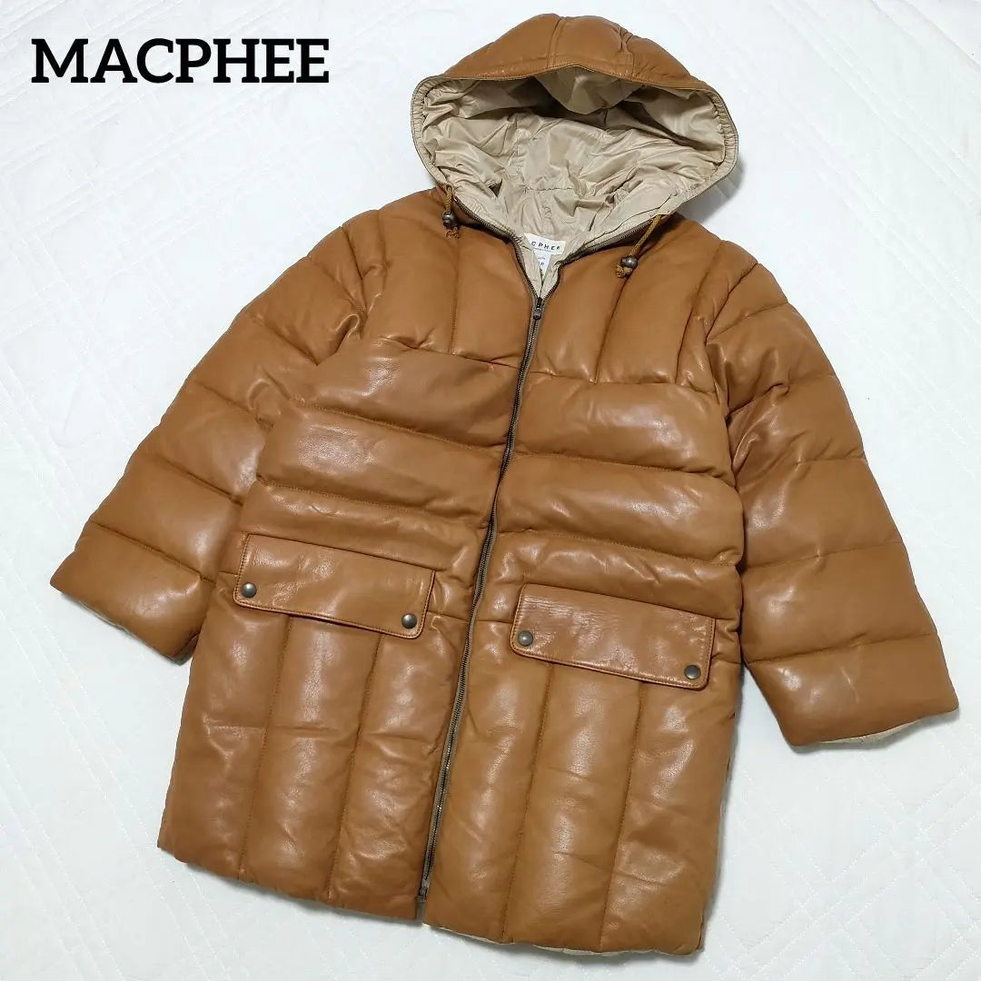 [Rare] McAfee Sheepskin Down Jacket Camel XL equivalent