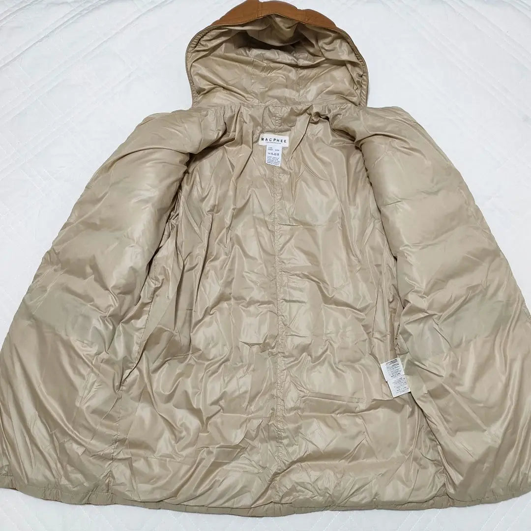 [Rare] McAfee Sheepskin Down Jacket Camel XL equivalent