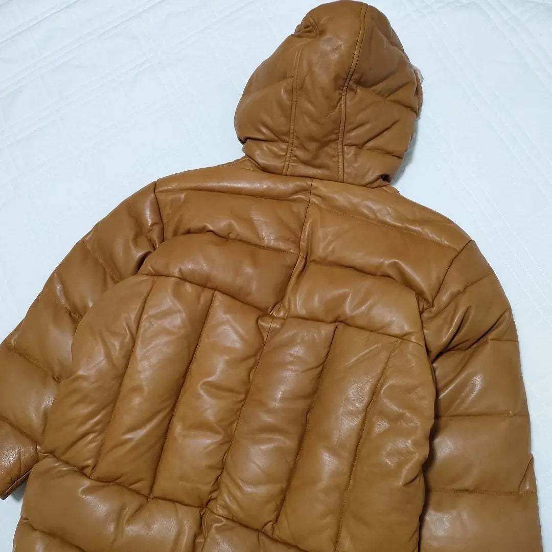 [Rare] McAfee Sheepskin Down Jacket Camel XL equivalent