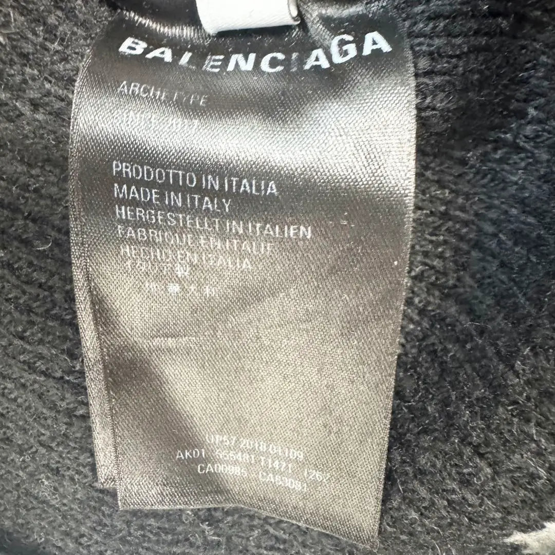 BALENCIAGA Wool Crew Neck Pullover Knit