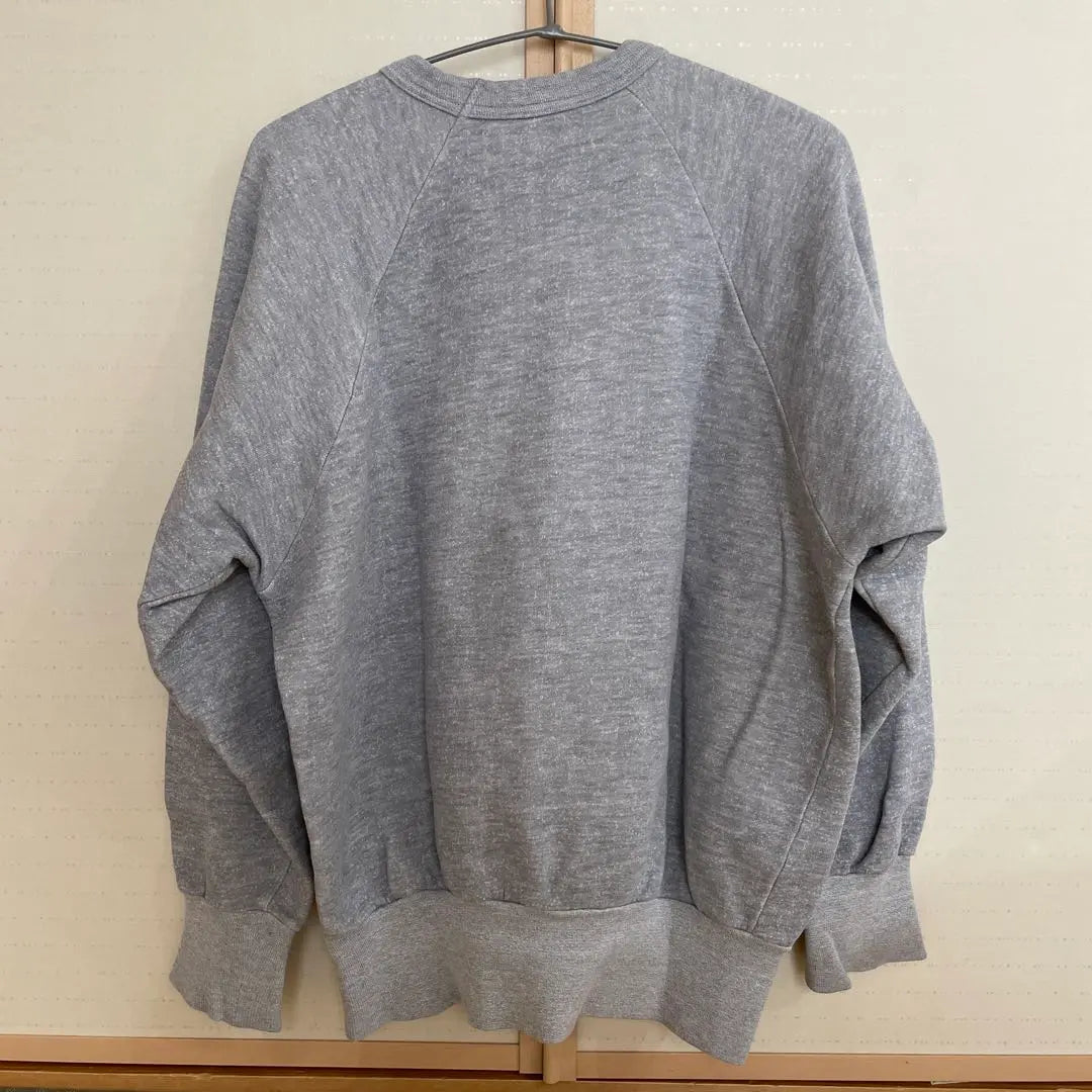 FUKUZO FUKUZO Fleece-lined Grey Sweatshirt