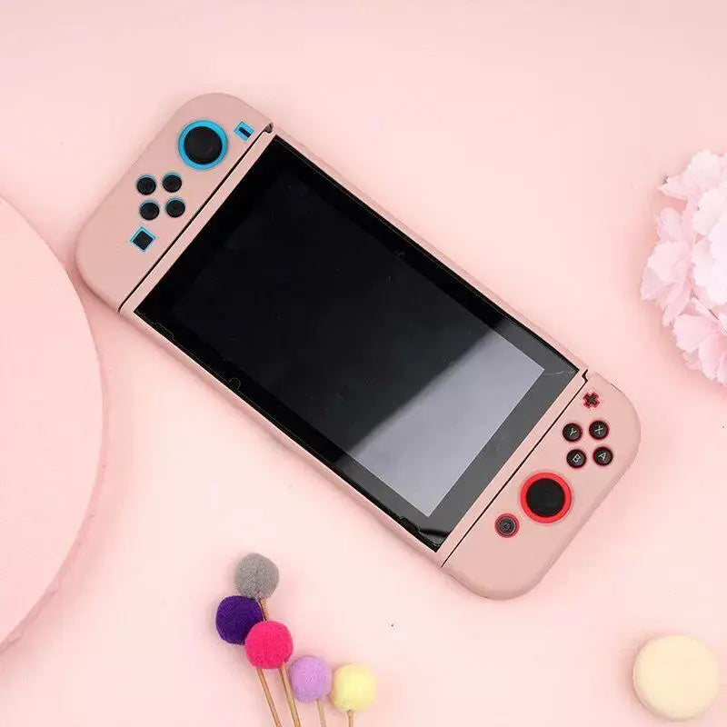 Switch case TPU material Soft pink