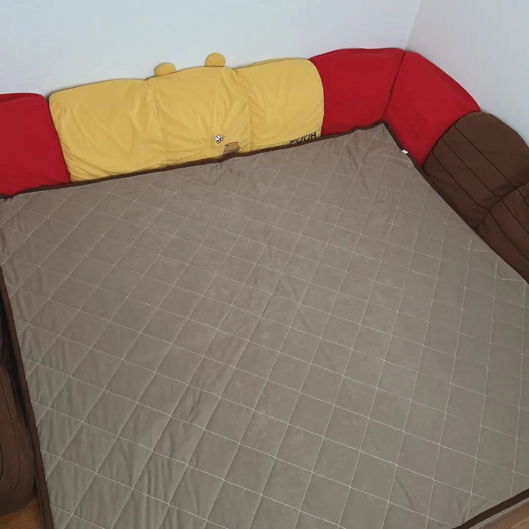 Pooh Kids Sofa with Play Mat (Cushion included)