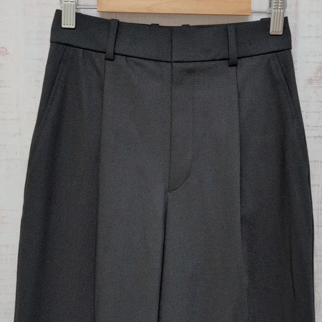 [Rare size] Uniqlo wide pants Gaucho XS high waist straight