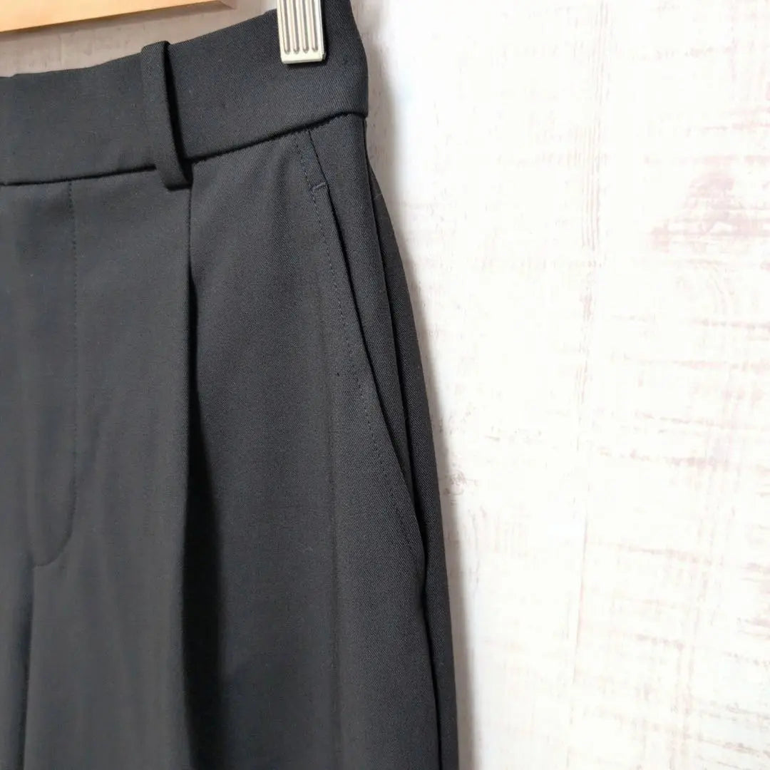 [Rare size] Uniqlo wide pants Gaucho XS high waist straight