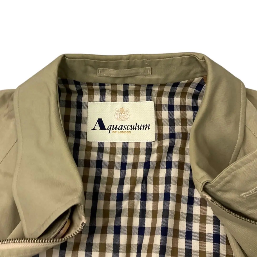 ✨Aquascutum✨Aquascutum trench coat, trench coat | ✨Aquascutum✨アクアスキュータム　トレンチコート　ステンカラーコート