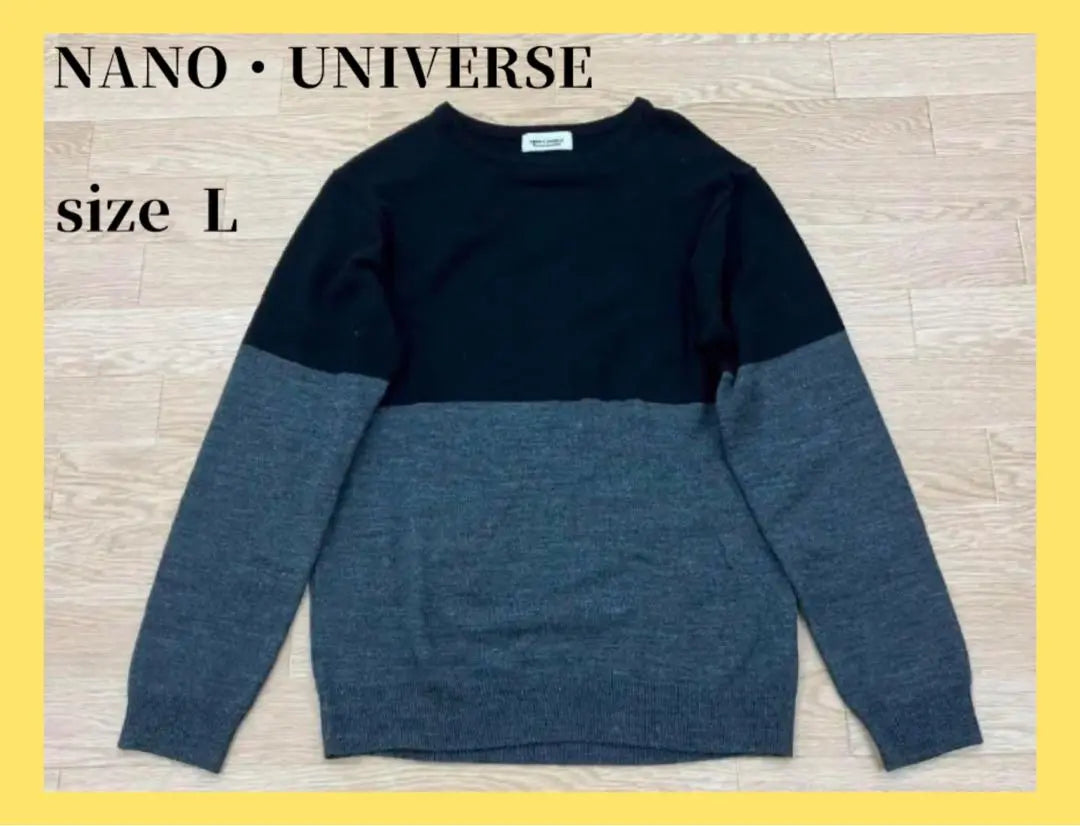 〇2381B〇 NANO UNIVERSE Sweater for women