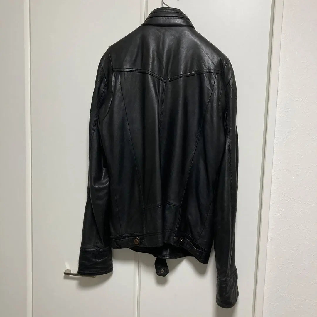 DIESEL Leather Rider Jacket