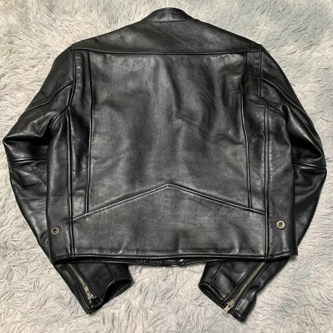 Beautiful condition HARLEY DAVIDSNON leather jacket single rider L