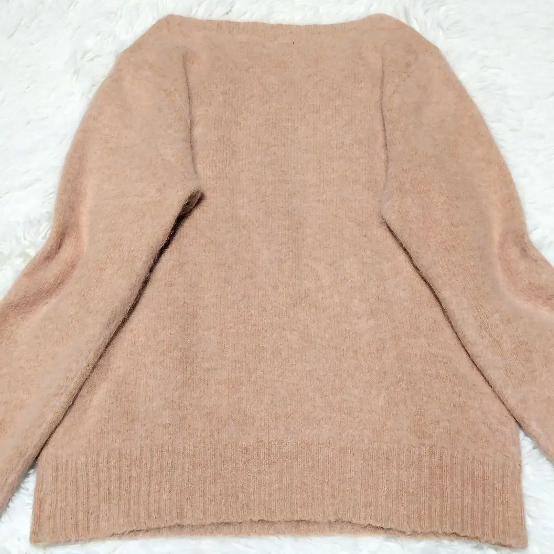 ✨ Beautiful condition✨ Urban Research Rosso Fluffy Angola Knit Salmon Pink F