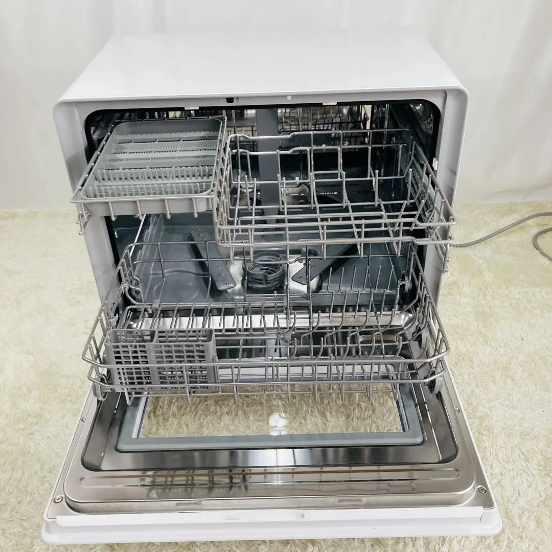 [Good condition] Shiroka dishwasher dryer SS-MA351 No construction required Made in 2023