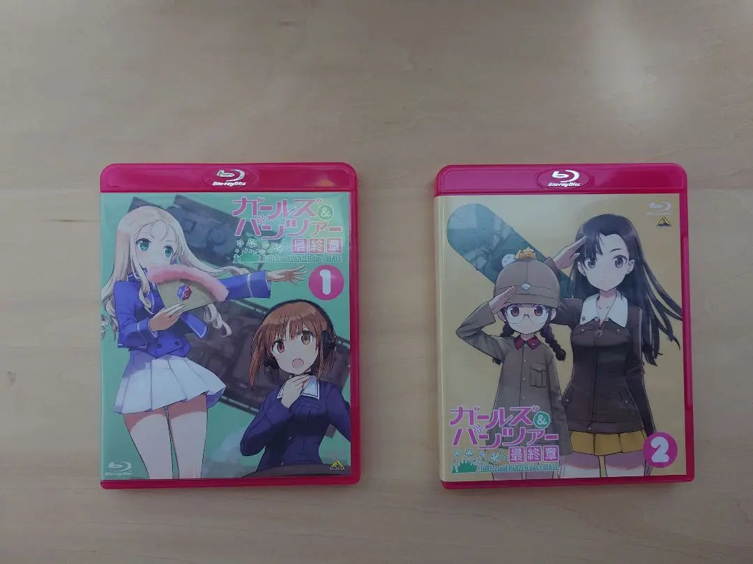 Girls & Panzer The Movie Final Chapter Blu-ray Volumes 1 and 2 Set