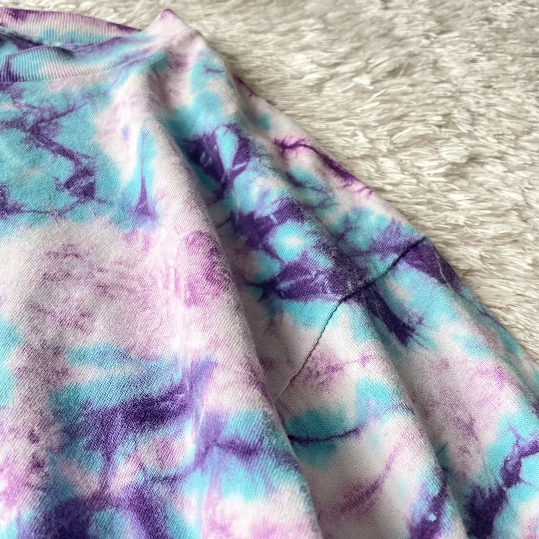 Overseas used clothing 90s BUGLE BOY USA made tie-dye T single stitch | 海外古着 90s BUGLE BOY USA製 タイダイT シングルスティッチ