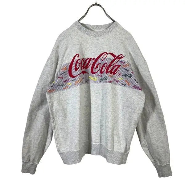 [Rare] 90s Japan-made Coca-Cola print sweatshirt size 3 1992