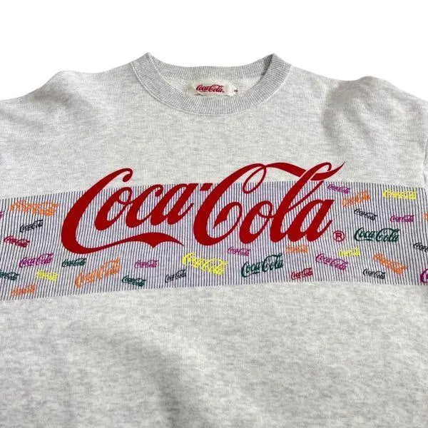 [Rare] 90s Japan-made Coca-Cola print sweatshirt size 3 1992