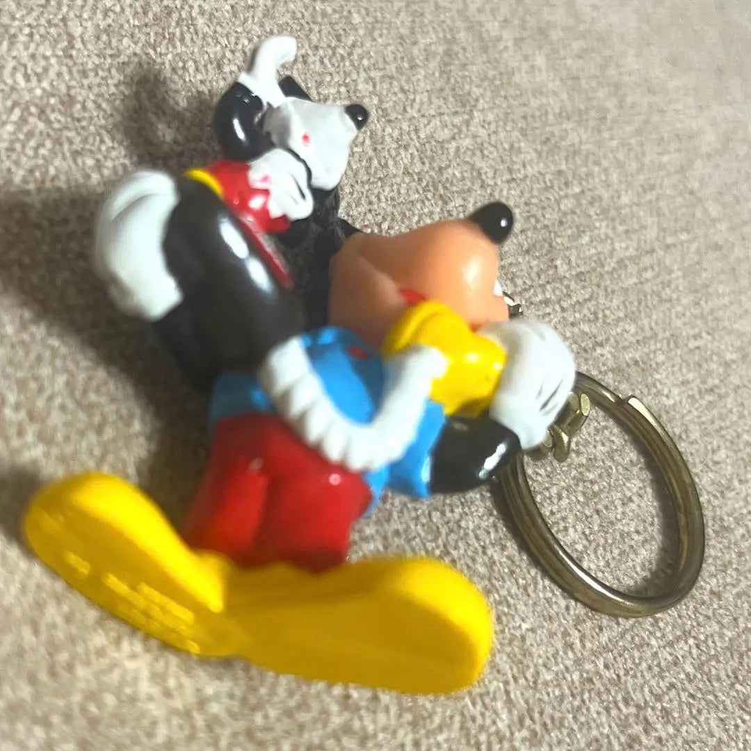 Showa Retro Mickey Mouse Keychain Disney Retro