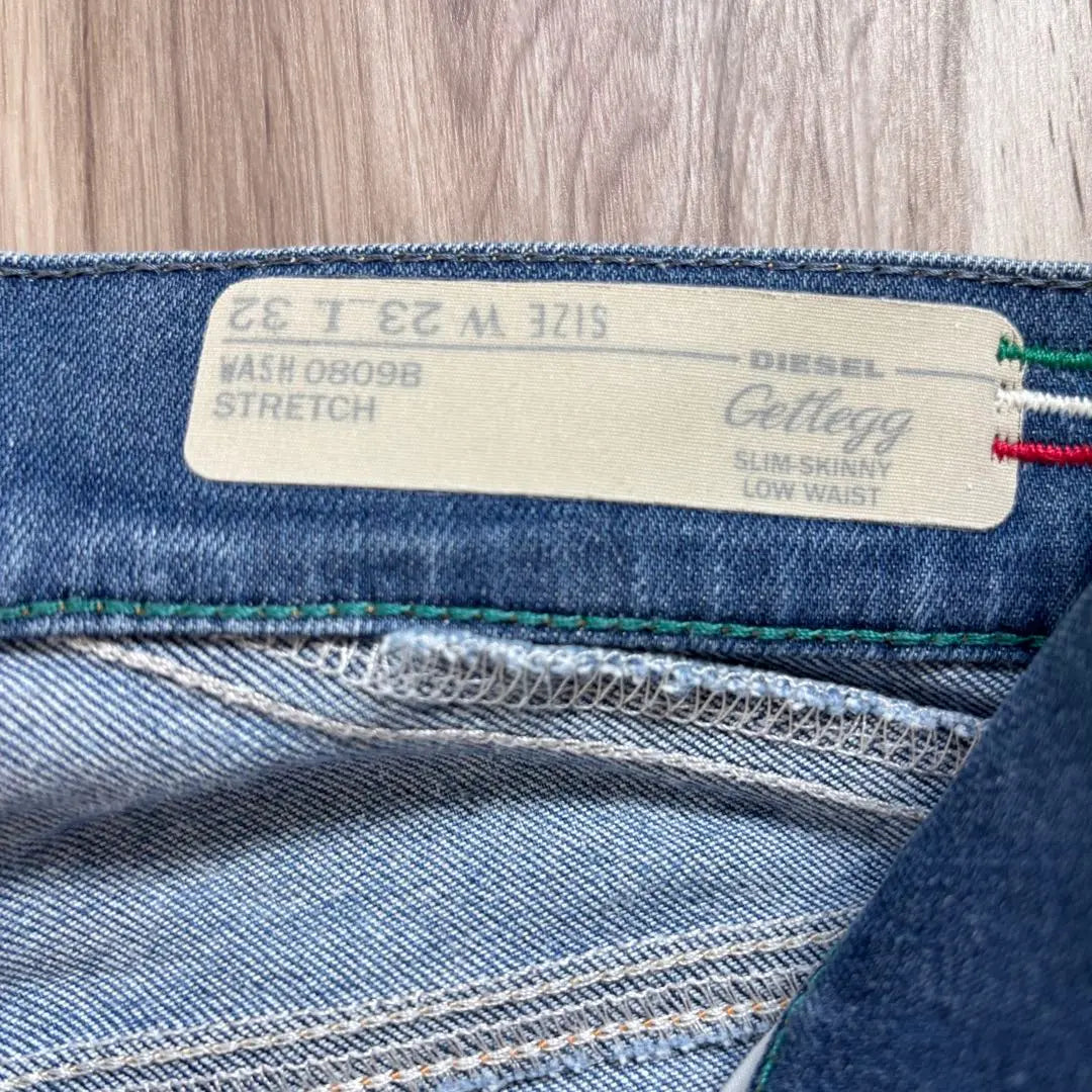 [Good condition] Shi36 DIESEL denim 23 Light blue Simple