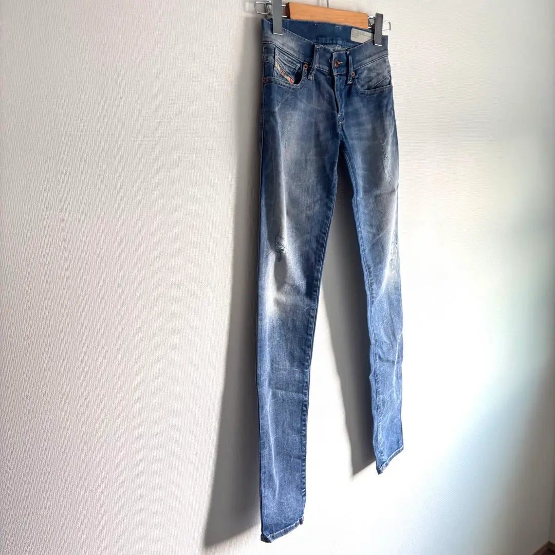 [Good condition] Shi36 DIESEL denim 23 Light blue Simple