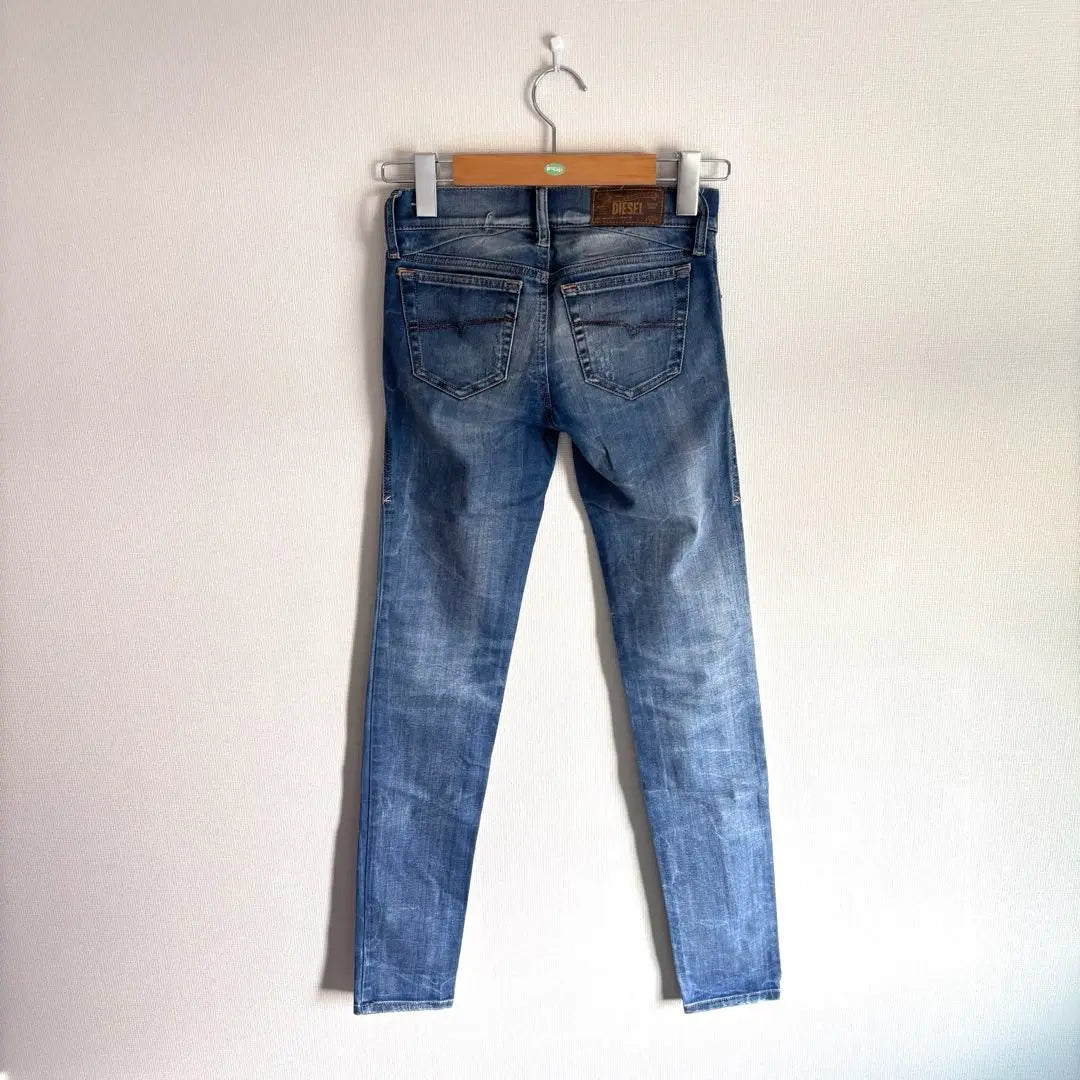 [Good condition] Shi36 DIESEL denim 23 Light blue Simple