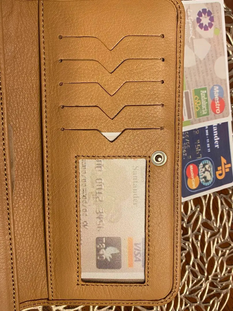 Italian genuine leather wallet