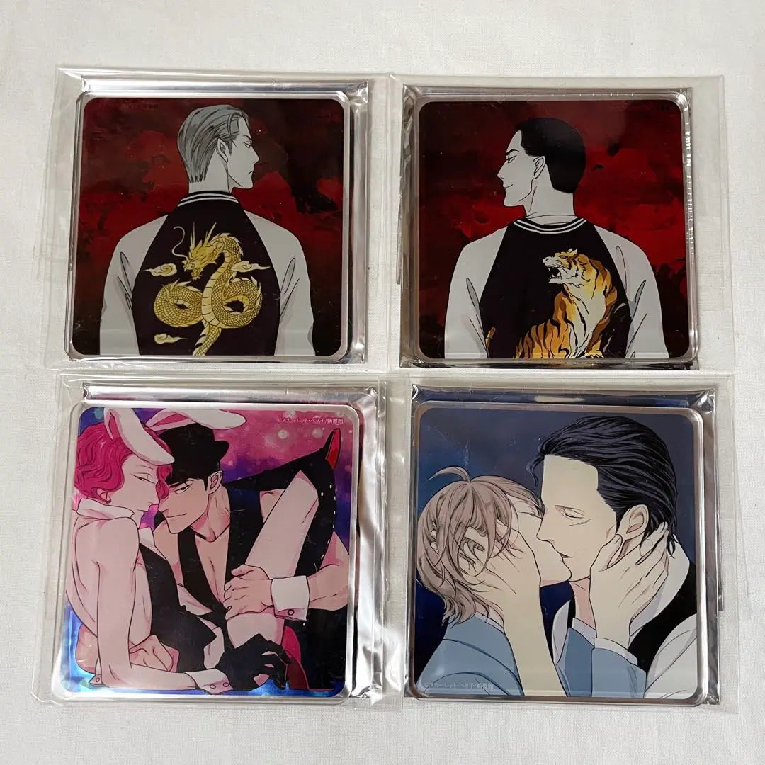 Scarlett Berriko Acrylic Coaster Jealousy Set