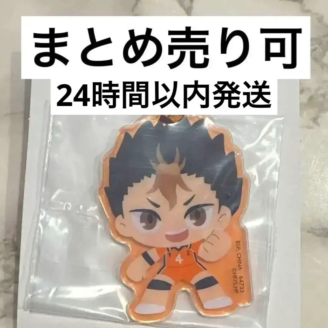 Haikyu Ichiban Kuji: The Decisive Battle at the Garbage Disposal 2 Karasuno Acrylic Charm Nishitani Yu