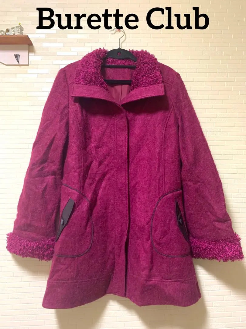 Burette Club [Good condition] Long coat Poodle Fur