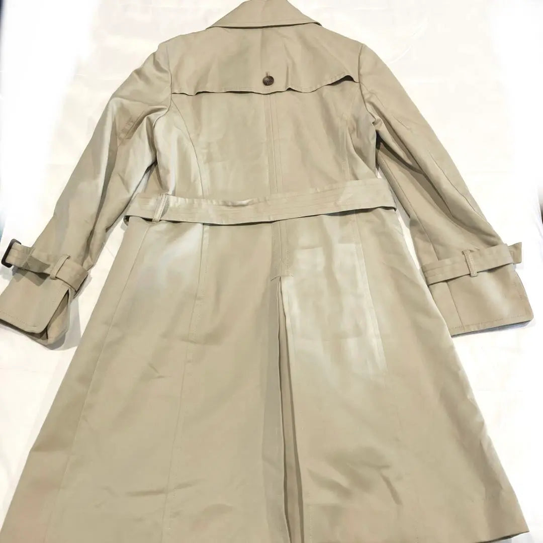 Sourire Beige Trench Coat Beautiful Silhouette No. 9