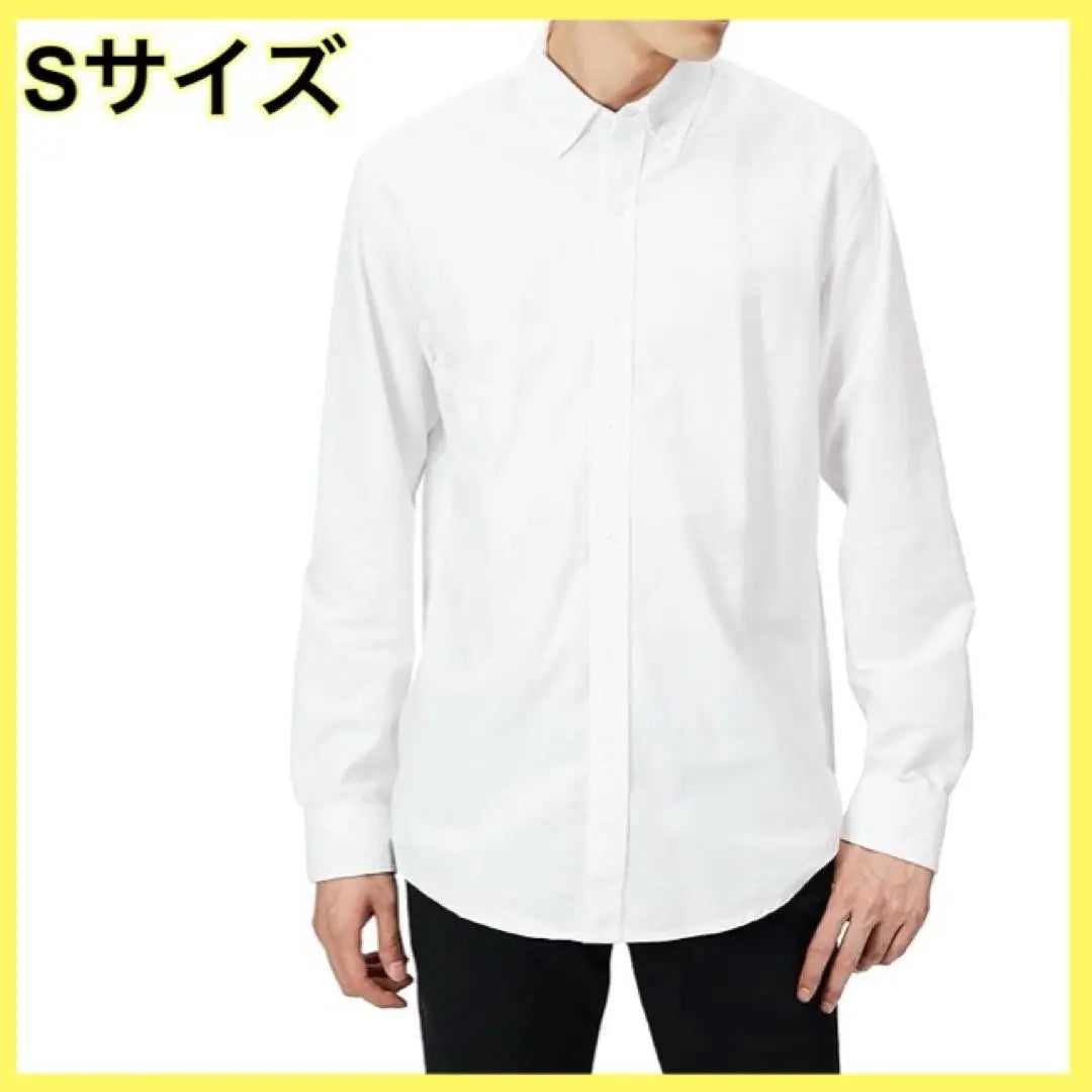 Camisa regular fit manga larga hombre talla S