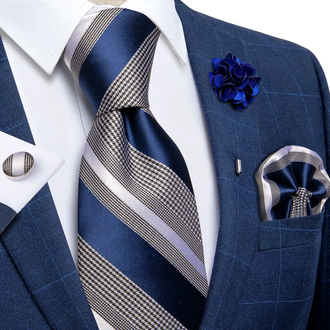 Tie, blue stripe, job hunting, business, party, after-party, employment ceremony, presentation