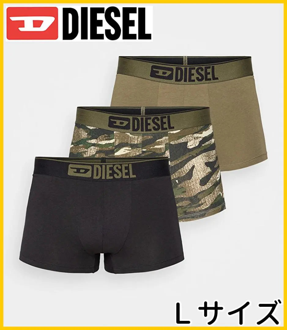 New Diesel Boxer Shorts Set of 3 E7014 L Size