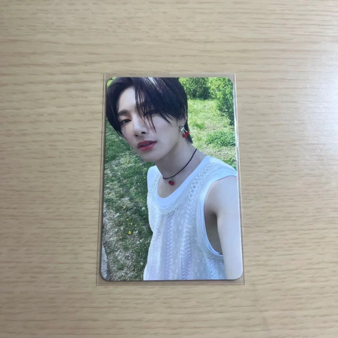 straykids maxident album trading card ien