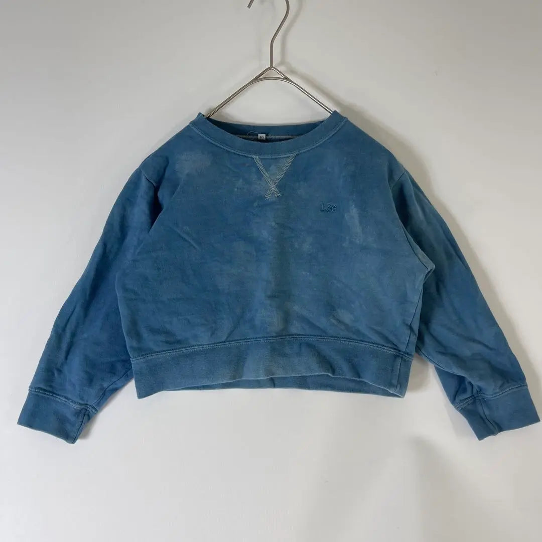 Kids' "Lee" sweatshirt sweatshirt top 120 blue tie dye