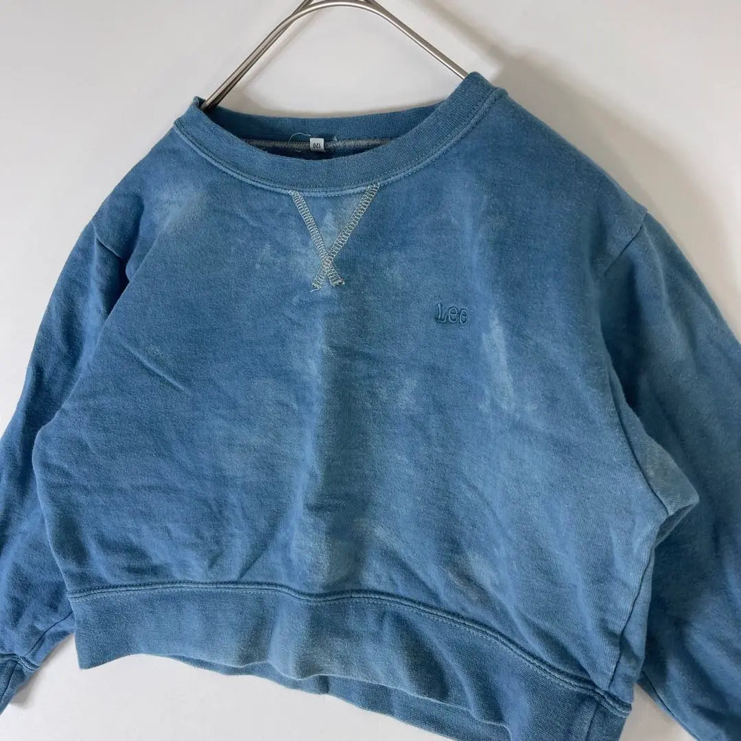 Kids' "Lee" sweatshirt sweatshirt top 120 blue tie dye