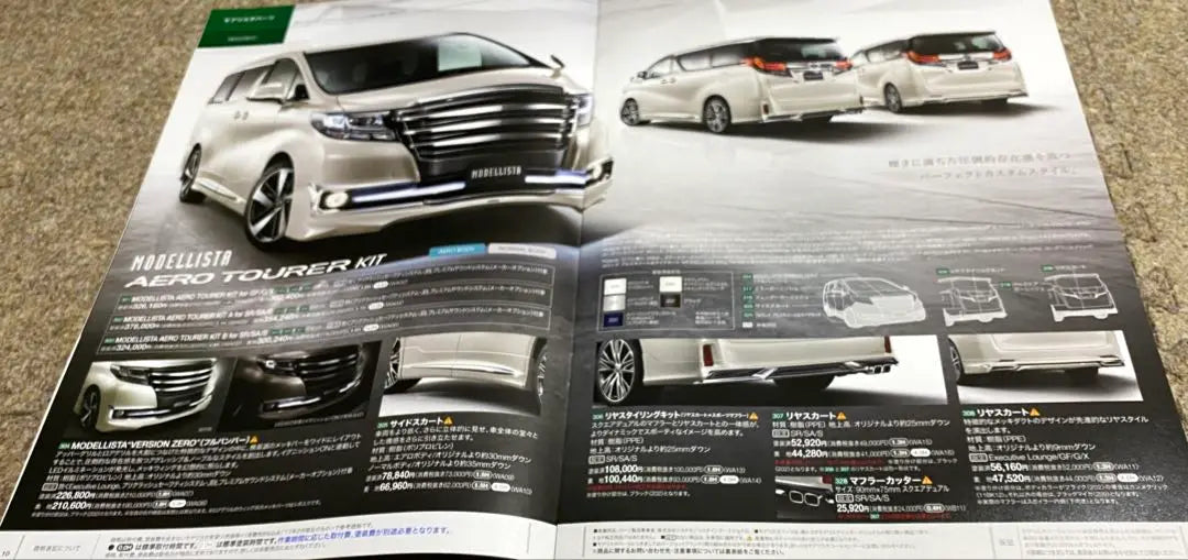 Catálogo de Toyota Alphard