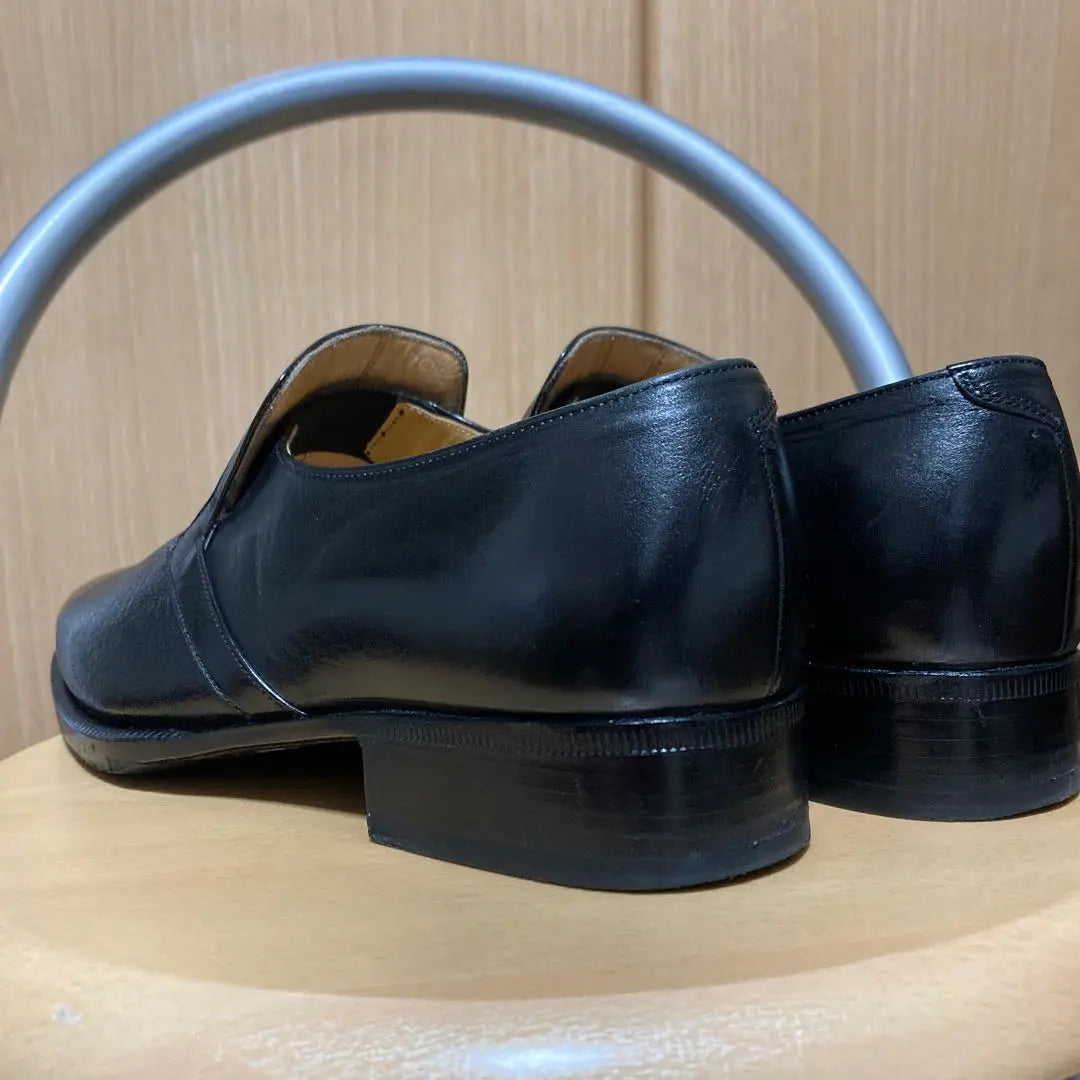 Ginza Yoshinoya Combinación de piel de ciervo y piel de canguro Zapatos hechos a mano Prestige slip-on