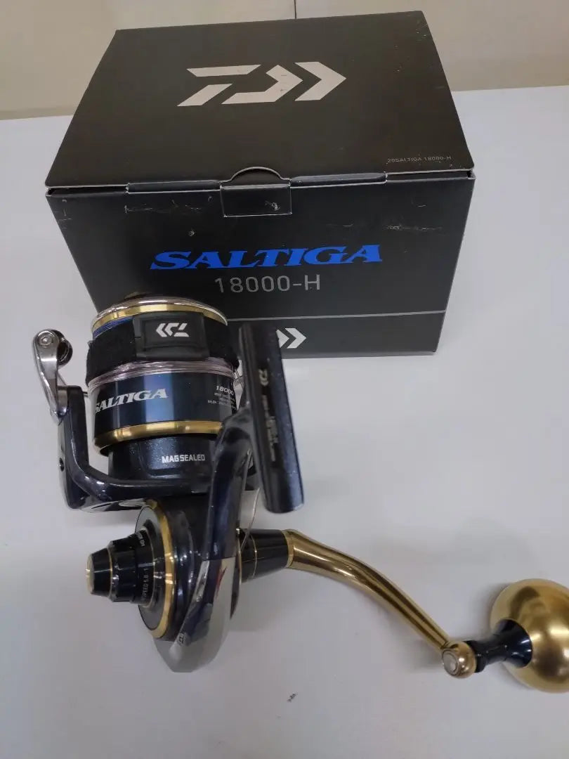 Super beautiful condition DAIWA SALTIGA 18000-H reel Saltiga