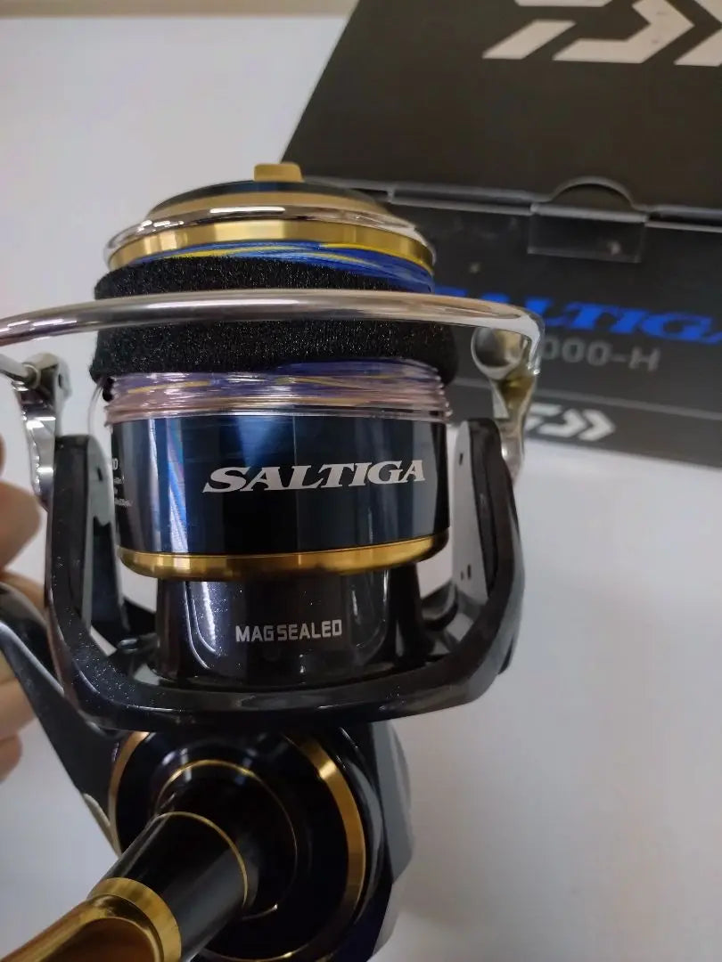 Carrete DAIWA SALTIGA 18000-H en muy buen estado Saltiga