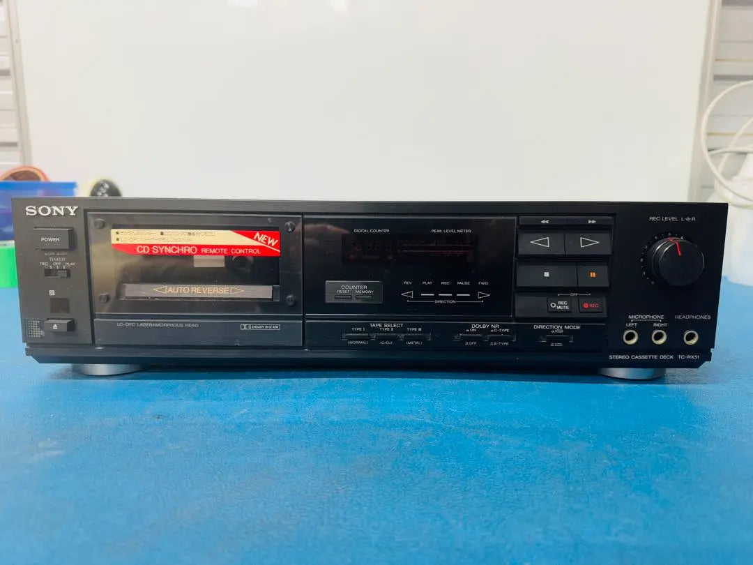 SONY Cassette Deck TC-RX51 Audio Equipment Electrical Appliances | SONY ソニー カセットデッキ TC-RX51 オーディオ機器 電化製品