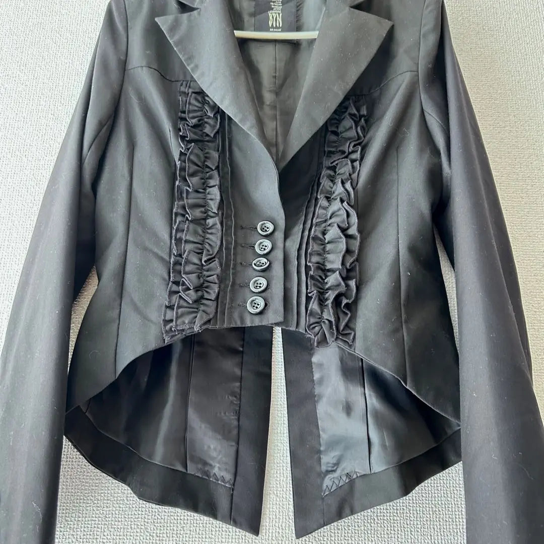 Black Peace Now Enbi Clothes Jacket Black M with Frill Blouse