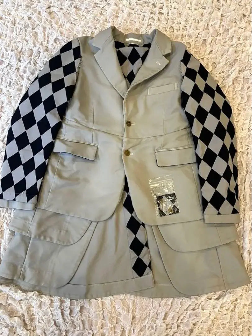 COMME des GARCONS HOMME PLUS chaqueta de acoplamiento